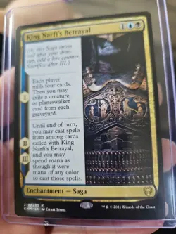 King Narfi's Betrayal X2 PACK FRESH 219/285 MTG KHM Magic the Gathering FREE SHI - Image 3
