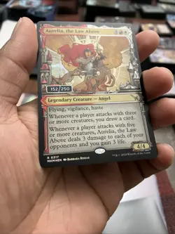 Aurelia, the Law Above (Serial Numbered 152/250) Murders at Karlov Manor Foil - Image 1