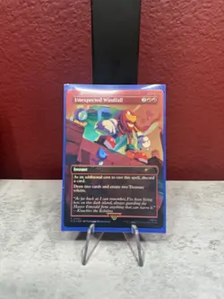 MTG - Unexpected Windfall (2092) (Rainbow Foil) Secret Lair - Image 1