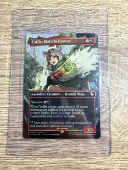 Yuffie, Materia Hunter (Borderless) (Chocobo Track Foil) Final Fantasy Foil - Image 1