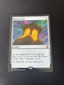 ✨Mana Crypt 225/249 The List Magic The Gathering MTG🔥 NM - Image 1