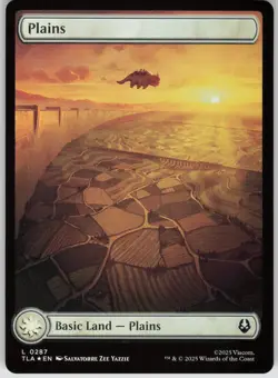 MTG Plains Foil NM Avatar: The Last Airbender Magic 287 - Image 1