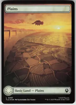 MTG Plains Foil NM Avatar: The Last Airbender Magic 287 - Image 1