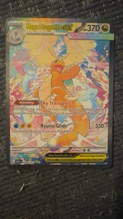 Mega Dragonite ex 290/217 Ascended Heroes Secret Rare Full Art Holo Pokemon Card - Image 1