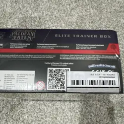 Pokemon TCG Scarlet & Violet Paldean Fates Elite Trainer Box Mimikyu Booster - Image 4