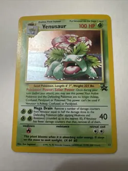 2000 Pokemon TCG - Venusaur Black Star Promo #13 - Image 1