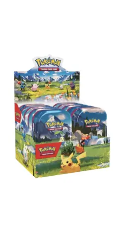 Pokemon TCG Ascended Heroes - Mini Tins - Factory Sealed Display Case - Image 1