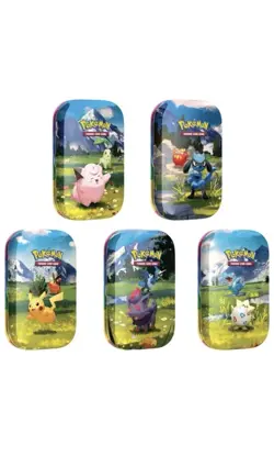 Pokemon TCG Ascended Heroes - Mini Tins - Factory Sealed Display Case - Image 2