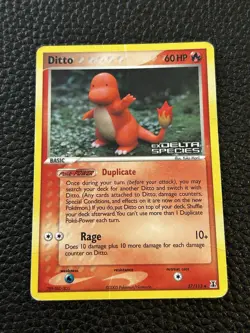 Pokemon Ditto EX Delta Species 37/113 Regular 2005 Nintendo English Pokemon TCG - Image 2