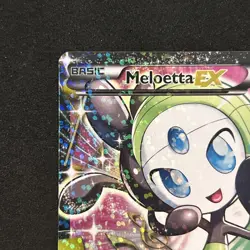 Pokemon TCG Meloetta EX Full Art Ultra Rare RC25/RC25 Holo Legendary Treasures - Image 3