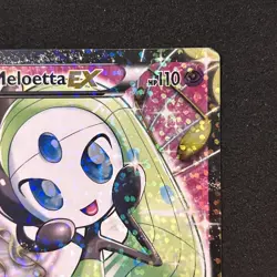 Pokemon TCG Meloetta EX Full Art Ultra Rare RC25/RC25 Holo Legendary Treasures - Image 4