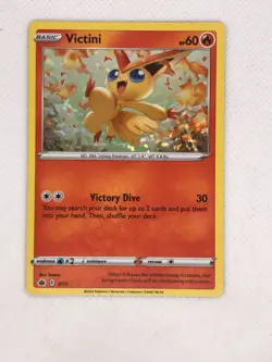 Pokemon TCG Victini 5/015 McDonald's Promos 2022 Holo NM - Image 1