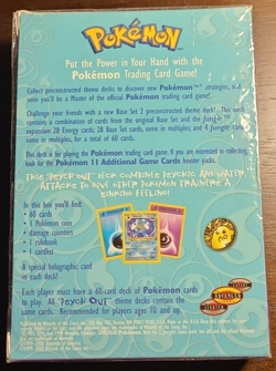 Pokemon Base Set 2 Psych Out Theme Deck Sealed 742818061551 - Image 2