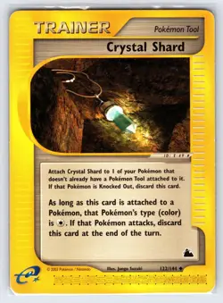 Crystal Shard 122/144 Skyridge Pokemon Card Vintage WOTC Uncommon Trainer - Lp - Image 1