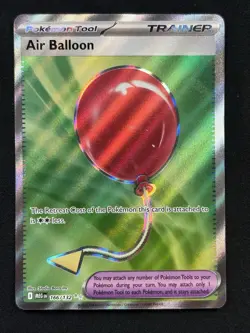 Pokemon Air Balloon 166/132 Me01: Mega Evolution Full Art Holo Trainer - Image 1