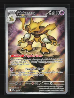 Pokemon 2025 mega Evolutions Alakazam #009 - Image 1