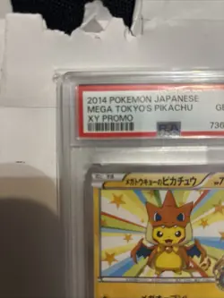 Pokemon 2014 Mega Tokyo's Pikachu 098/XY-P XY-P Promo Japanese PSA 10 - Image 5