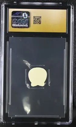 ERROR CGC Pristine 10 Darumaka Pikachu Pokemon Flake Seals New Year Campaign - Image 2