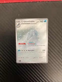 Pokemon Crabominable 149/142 Sv07: Stellar Crown Holo NM Near Mint - Image 1