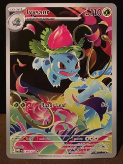 Ivysaur Illustration Rare IR 134/132 Mega Evolution Pokemon TCG English NM/M - Image 1
