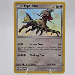 Pokemon TCG Type: Null Hidden Fates SV45/SV94 Holo Shiny Holo Rare - Image 1