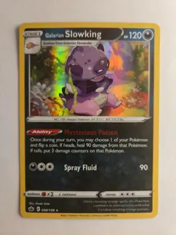 Galarian Slowking [Holo] #98 Pokemon Chilling Reign LP - Image 1