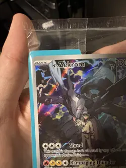 N's Zekrom 031 Ascended Heroes ETB Promo Pokemon Center Stamp SEALED - Image 2
