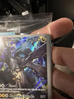 N's Zekrom 031 Ascended Heroes ETB Promo Pokemon Center Stamp SEALED - Image 3