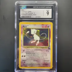 Pokemon TCG Mew Promo Near Mint Holo Vintage 2000 - Image 1