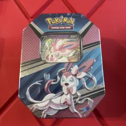 Sylveon GX Pokemon Evolution Celebrations Tin (2018) XY Evolutions - Brand New - Image 1