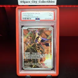 Pokemon TCG Zamazenta 201/182 Destined Rivals 2025 PSA 9 - Image 1