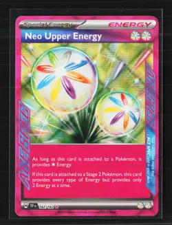 Pokemon 2024 Temporal Forces Neo Upper Energy ACE #162/162 - Image 1