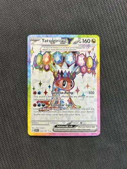 Pokemon TCG Tatsugiri ex 226/191! MP Condition! See Description! - Image 1