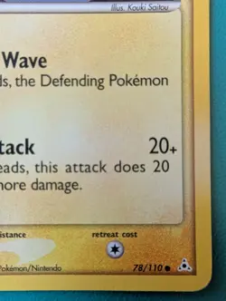 2006 Pokemon EX Holon Phantoms Pikachu #78/110 MP - Image 4