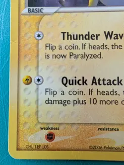2006 Pokemon EX Holon Phantoms Pikachu #78/110 MP - Image 5
