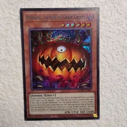 Pumpking the King of Grave Ghosts 1st Ed Secret Rare MZMU-EN001 Yu-Gi-Oh! NM/M - Image 1