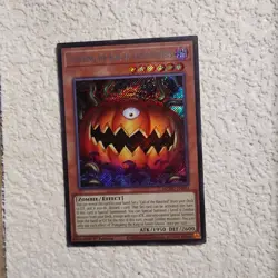 Pumpking the King of Grave Ghosts 1st Ed Secret Rare MZMU-EN001 Yu-Gi-Oh! NM/M - Image 2