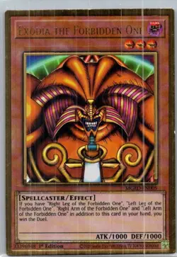 Exodia the Forbidden One MGED-EN005 Maximum Gold: El Dorado 1st Edition - Image 1