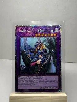 Yu-Gi-Oh! Dark Magician Girl The Dragon Knight RA03-EN258 1st Fusion Secret Rar… - Image 1