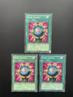 Yugioh Dark Energy SDK-020 Unlimited Edition Common LP/MP X3 - Image 1