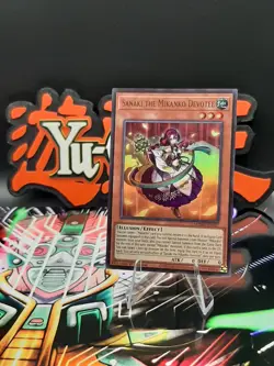 Yu-Gi-Oh! Sanaki The Mikanko Devotee MZMU-EN017 Ultra Rare 1st Ed NM - Image 1