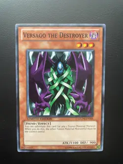 Yugioh Versago The Destroyer GLD4-EN006 Limited Edition NM/LP - Image 1
