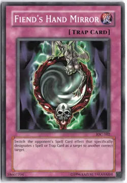 Yugioh - Fiend's Hand Mirror IOC-102 Unlimited - Invasion of Chaos - Image 1