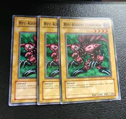 Yu-Gi-Oh - Ryu Kishin Powered - Full Playset X3 - Image 1