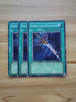 Yu-Gi-Oh - Sword Of Dark Destruction 3X - Full Playset - Image 1