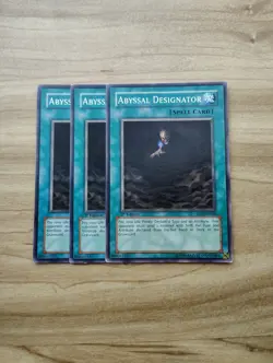 Yu-Gi-Oh! - Abyssal Designator - 3X - Full Playset - Image 1