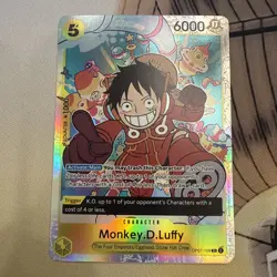 2024 ONE PIECE OP07-109 | 500 YEARS IN THE FUTURE MONKEY D. LUFFY -ERROR CARD - Image 1