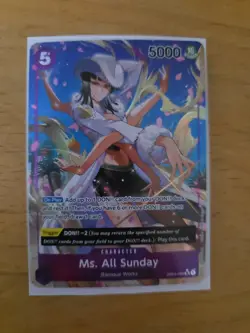 One Piece Card Game MS All Sunday OP04-064 Alternative Art English Foil Card - Image 1