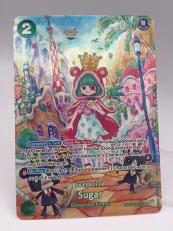 2024 One Piece Sugar SP Alternate OP04-024 Wings of The Captain English NM - Image 3