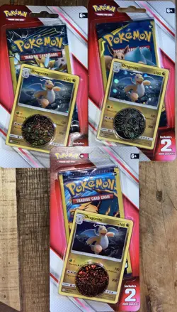 Pokemon 3 Card Double Pack Choose Your Set - Ultra Prizm, SM Base - Image 1